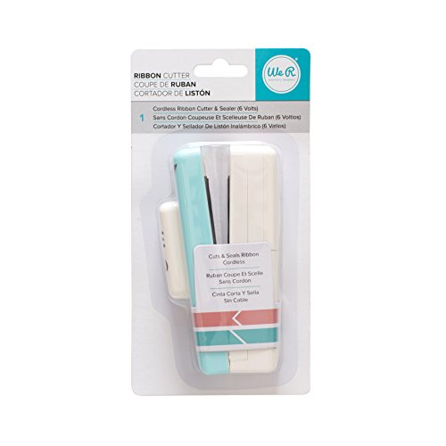 We R Memory Keepers Ribbon Cutter Herramienta para Cortar Y Sellar Cintas, Multicolor, Talla única