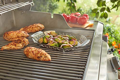 Weber 6677 - Cesta Pequeña Para Verduras Inox Weber
