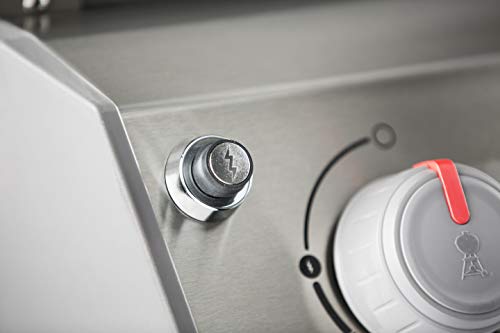 Weber Gasgrill, Edelstahl Spirit II S-210 GBS-Barbacoa de Gas, Acero Inoxidable