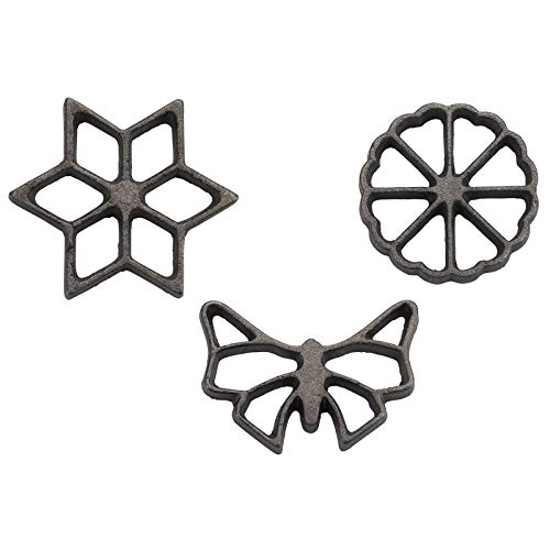 Westmark Moldes para gofres con 3 Motivos, Acero