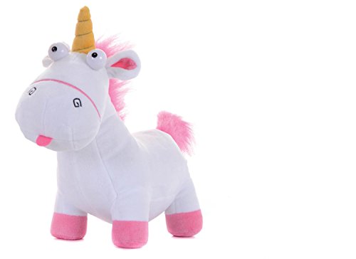 WHITEHOUSE LEISURE Unicornio Agnes Aprox. 16 cm – Minion – Peluche – GRU película – Despicable Me 2 – Peluche – Peluche – püsch Animales – Muy Suave – Agradable