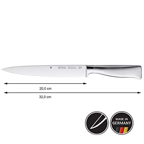 WMF BBQ Grillset 2-Teilig trinchar de Cuchillo Tenedor, Cubiertos para Barbacoa para Carne, Pescado y Verduras, Acero Inoxidable 18/8