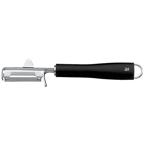 WMF Black Line Pelador de Verduras, Acero Inoxidable, Negro