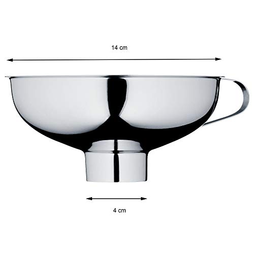 WMF Gourmet Embudo para Mermelada, Diàmetro de 12 cm, Acero Inoxidable, Pulido