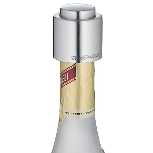 WMF Vino Tapón para Botella Champagne, Acero Inoxidable Pulido