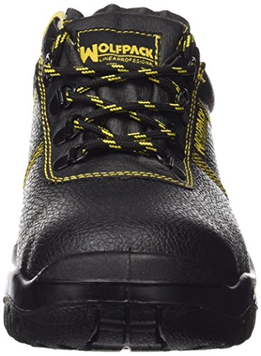 WOLFPACK LINEA PROFESIONAL 15018130 Zapatos Seguridad Piel Negra Wolfpack Nº 42