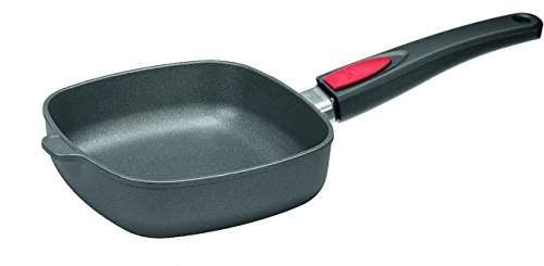 Woll 1620 IL Nowo - Sartén de inducción Cuadrada (20 cm), Titanio
