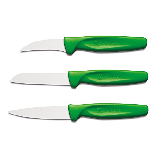 Wüsthof CuchilloCuchillo para verdura 9332 G Verde, 3 Unidades