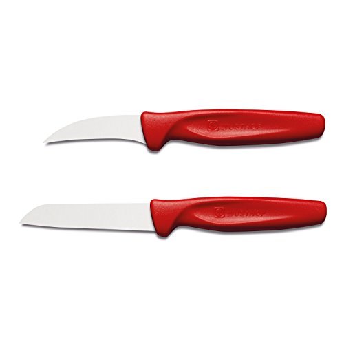 Wüsthof Dreizack Juego de Cuchillos mondador + Cuchillo para verdura 9313r Rojo