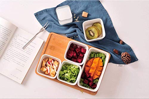 WYBD.Y Hogar Exquisito Muñeca Grande Vajilla de cerámica para el hogar Plato de Frutas Arte Personalidad Creativa Plato de Frutas Decoración de la Mesa de Centro del hogar Plato de Frutas Simple Ho