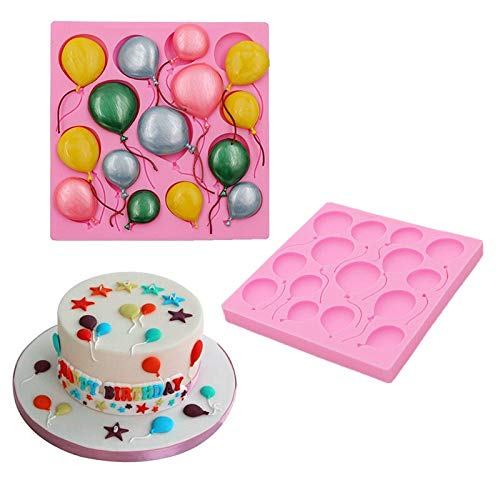 WYNYX Globos Pastel de glucosa Moldes de Silicona Flexible Manualidades de Chocolate artesanales Postres de Pastel Moldes Decorativos Pasteles de Bricolaje Gadgets para Hornear