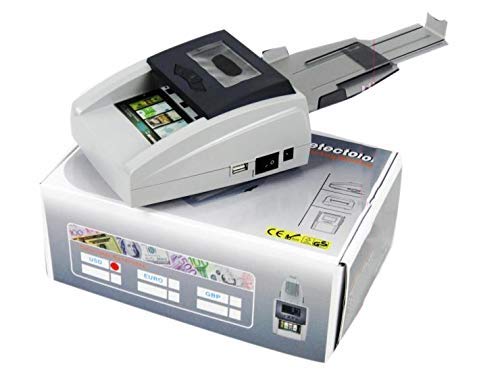 WYZXR Detector de Dinero Falso Recargable UV Máquina comprobadora de Billetes de Banco para GBP/EUR/USD