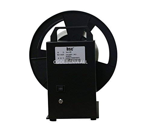 WYZXR Rebobinadora automática de códigos de Barras Carrete de máquina de rebobinado de Etiquetas 1-8 Pulgadas/s Tipo 100-240V A6