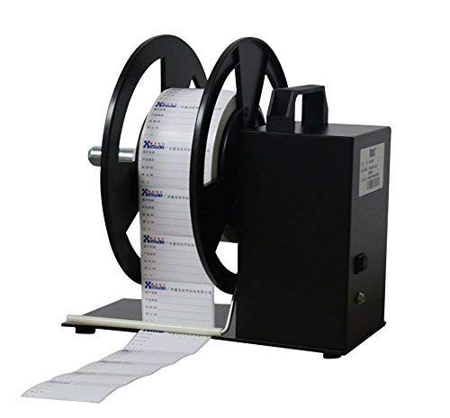 WYZXR Rebobinadora automática de códigos de Barras Carrete de máquina de rebobinado de Etiquetas 1-8 Pulgadas/s Tipo 100-240V A6