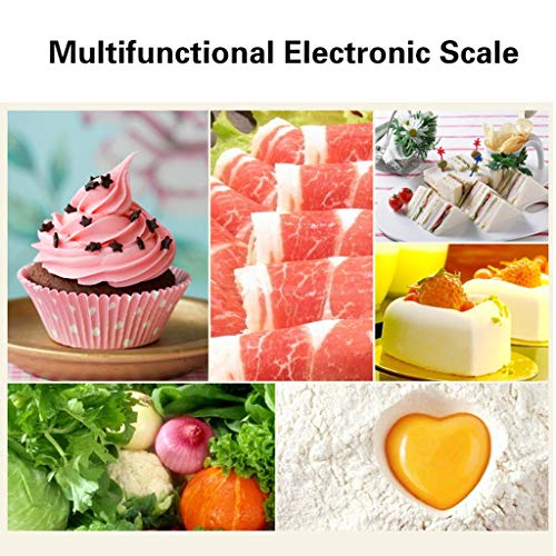 XGG Escala electrónica 1G Básculas de Cocina con pelador de Verduras Básculas de Comida con Pantalla LED Escala de Plataforma de Precios industriales Escala de Venta de Frutas para el Mercado