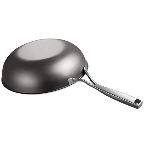 XH&XH Utensilios de Cocina Wok Hogar Wok Sartén Antiadherente Olla de Titanio sin Recubrimiento Cocina de inducción Estufa de Gas dedicada para Cocina de inducción de Fuego Directo Estufa de Gas S