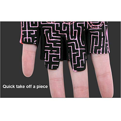 XRZY YXZQ Guantes de Entrenamiento, Guantes de Levantamiento de Pesas para Gimnasio, Antideslizantes Transpirables para Ciclismo Entrenamiento Culturismo Levantamiento de Pesas Fuerza de Apoyo pa