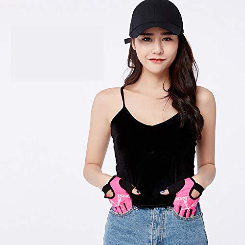 XRZY YXZQ Guantes de Entrenamiento, Guantes de Levantamiento de Pesas para Gimnasio, Antideslizantes Transpirables para Ciclismo Entrenamiento Culturismo Levantamiento de Pesas Fuerza de Apoyo pa