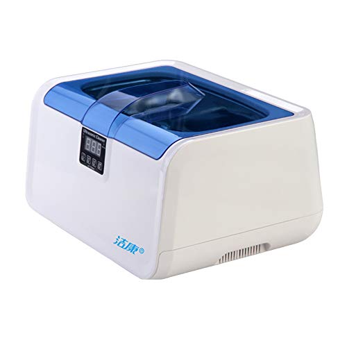 XUE Limpiador ultrasónico Profesionales industriales con calefacción Limpiadores de ultrasonidos con Temporizador Digital de Lentes Lentes de joyería Collares Relojes Anillos de dentaduras Monedas