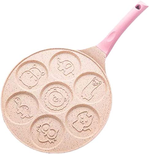 XUHRA La Inducción De Fusión Animales Segura Cifras Huevo Pancake Pan Antiadherente De Masa Hervida Pan Desayuno,Vs