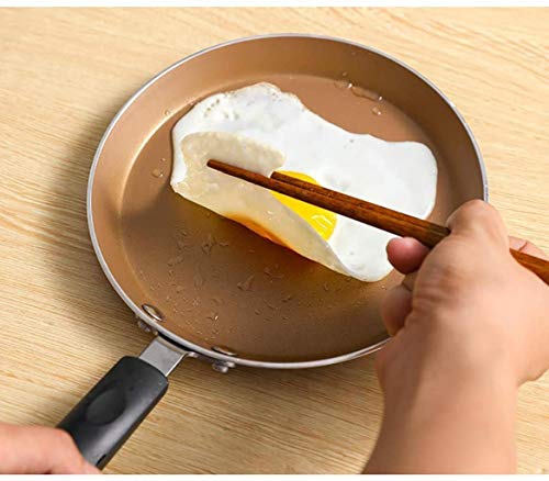 XUHRA Sartenes Y Panqueques Crepe, Freír Cacerola Grietas Profesionales,Vs,22 Cm