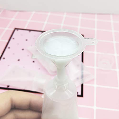 YLX 15 ml Tubos vacíos Contenedores cosméticos Transparentes Tubos de plástico rellenables Juego de Botellas cosméticas vacías (20 ml)