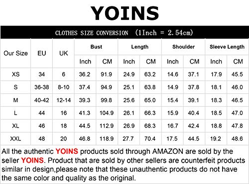 YOINS Mujer Camiseta de Manga Larga Camisas de Hombro Frío Camisetas para Mujer Elegante Blusa Casual Fiesta Tops Negro-02 XXL