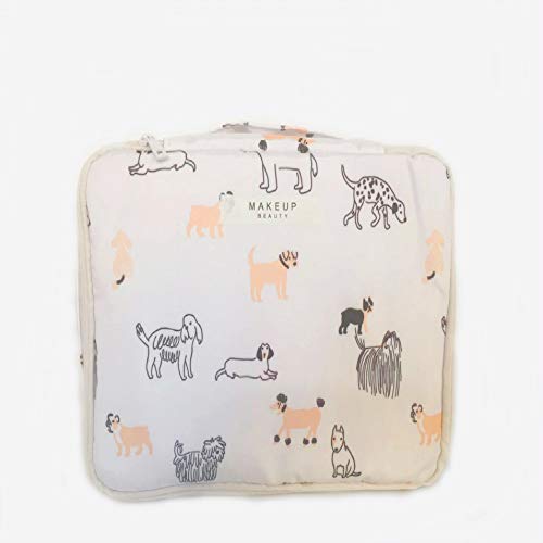 YOUYUANF Almacenamiento Net Red Cosmetic Bag Female Creative Portable Travel 2028 New Ins Wind Super Fire Toiletries Bolsa de Almacenamiento de Gran Capacidad