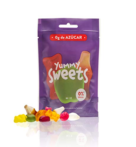 Yummy Sweets MIX golosinas sin azúcar 0% azúcar (Pack con 20 unidades)
