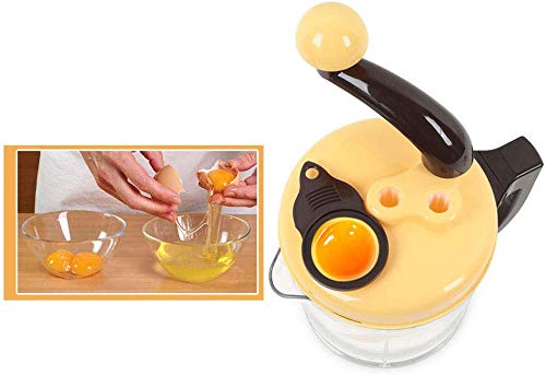 YXZQ Picador de Verduras rápido para Utensilios de Cocina, Cortador de Alimentos multifunción con Separador de Clara de Huevo y Cesta de deshidratación, Herramienta de Cocina fácil de Limpia