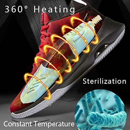Zapatos Botas Secadora Calentador De Guantes Retráctil Portátil Eléctrico Calentador De Guantes 12W Ventosas De Sincronización Mecánica, Desodorización De Esterilización Temperatura Constante