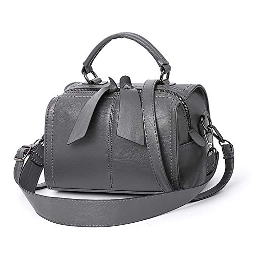Zgcp Bolso De Hombro Nuevo Bolso De Mensajero De Moda De Invierno Bolso De Cuero Suave Simple 20L