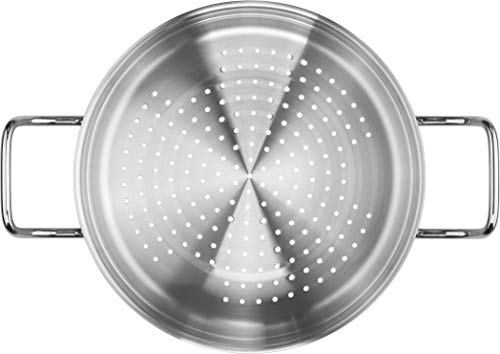 Zwilling 40992 – 924 – 0 Plus – Colador para cocer al Vapor Acero Inoxidable Acero Inoxidable Brillante 24 cm