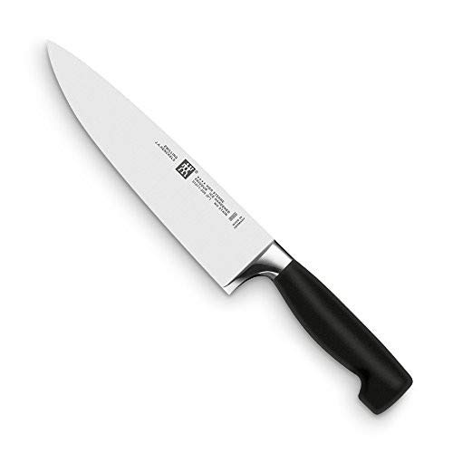 Zwilling Four Star - Cuchillo cebollero con Hoja forjada de una única Pieza Sigmaforge, Hoja endurecida al frío Friodur, 200 milímetros, Acero Inoxidable