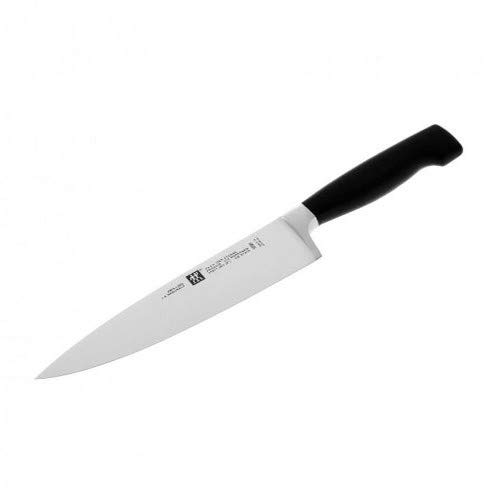 Zwilling Four Star - Cuchillo cebollero con Hoja forjada de una única Pieza Sigmaforge, Hoja endurecida al frío Friodur, 200 milímetros, Acero Inoxidable