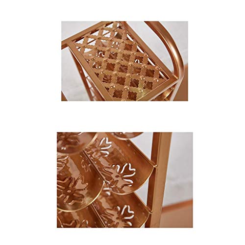 ZXL Soporte para Paraguas Hogar Tienda de autoservicio Supermercado Restaurante Estante de Almacenamiento de Hierro Forjado Rueda Universal Soporte para Paraguas