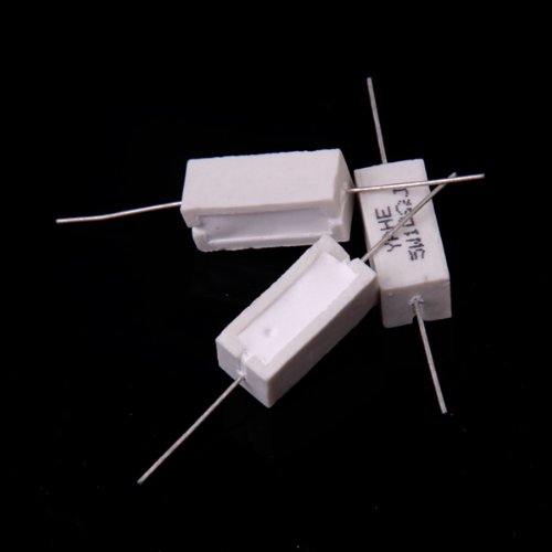 10pcs 5w 10 Ohmios Resistencias Potencia de Cerámica