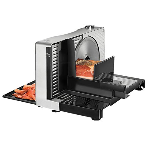 110v - 240v eléctrico del hogar máquina de cortar carne corte de la máquina semi automática Manual de 100W plata,EU