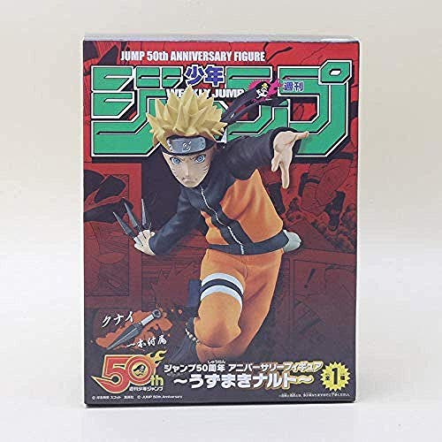 16cm Anime Naruto Shippuden Uzumaki Naruto Figura de acción Juguete Naruto 50 Aniversario Jump Doll Colección Modelo Muñecas Brinquedo Naruto OPP Bag-Hinata Up Bag-Hinata en Caja