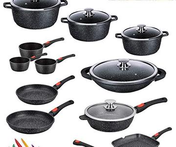 bateria de cocina piedra