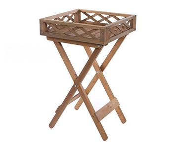 stand de madera desmontable