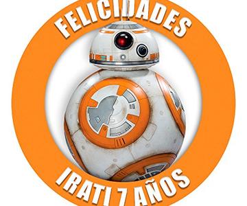 oblea para tarta star wars