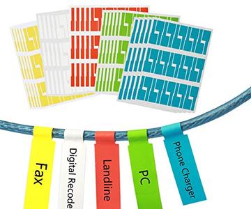etiquetas colores