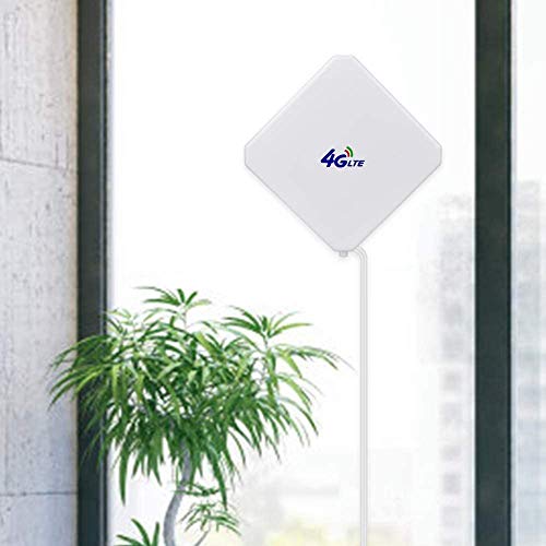 4G LTE Antena TS9 35dBi Dual Mimo Antena de Amplificador de Señal de Alta Ganancia Antenna de Alto Rendimientode 3G 4G para Router Móvil para Huawei E5577/ E5786 / E5785/ ZTE MF910/ Netgear MR1100