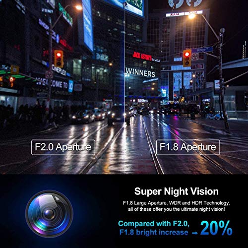 70mai Smart Dash CAM Pro Cámara de Coche Grabadora de Vídeo FHD 1944P Visión Nocturna G-Sensor DVR Automóvil ADAS CAM Monitoreo de Estacionamiento (Sin GPS)
