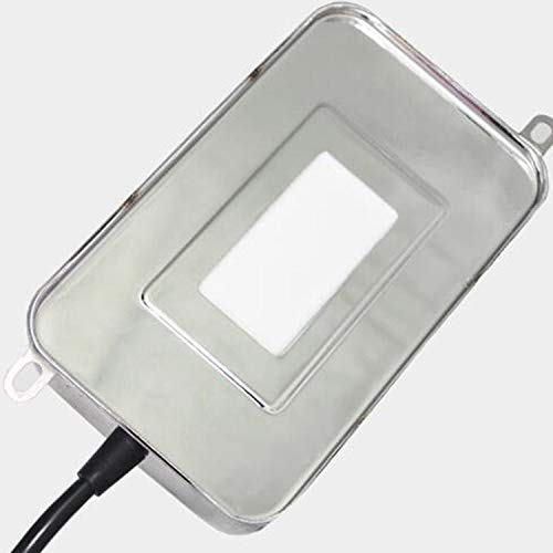 ACAMPTAR MáQuina de Niebla de Acero Inoxidable de 6 Cabezales Humidificador Industrial UltrasóNico Fuente de Agua Atomizador de Estanque Sin Fuente de AlimentacióN B