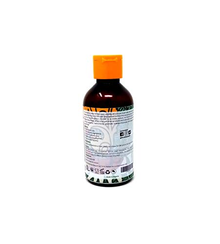 Aceite de ricino de The Abiba Project | Suero de crecimiento de cabello puro y hidratante de piel natural | Ideal para pestañas y cejas, arrugas, cicatrices, acné, uñas | Orgánico y sin crueldad