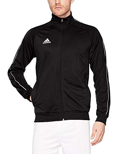 adidas Core18 PES Jkt Chaqueta de Deporte, Hombre, Negro (Black/White), M