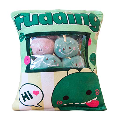 AINOT Snack Pillow Bunny Pillow Girl Pudding Doll Una Bolsa de Conejo Figurita