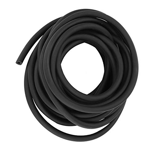 Alomejor 1/3/5 / 10M Tubo de Goma Negro Látex Natural Tirachinas Banda de Tubo para tirachinas Catapulta Tubo quirúrgico Piezas elásticas(5m)